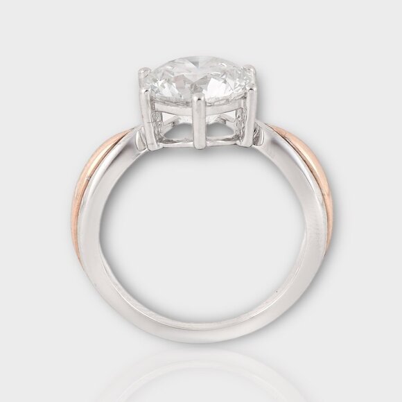 3 Carat Lab Grown Diamond Ring - Picture 7 of 8